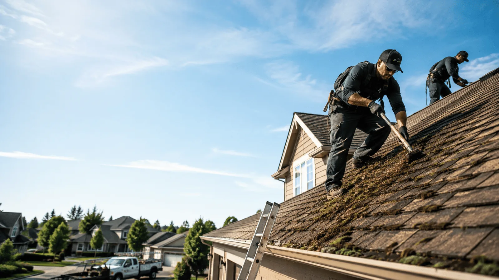 Roof Moss Removal in Wheeler, IL near me